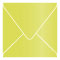 Lime Square Envelope 4 1/4 x 4 1/4 - 25/Pk