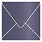 Iris Blue Square Envelope 4 1/4 x 4 1/4 - 25/Pk