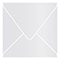 Silver Square Envelope 4 1/4 x 4 1/4 - 25/Pk