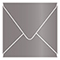 Ash Square Envelope 4 1/4 x 4 1/4 - 25/Pk