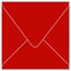 Firecracker Red Square Envelope 5 x 5 - 25/Pk