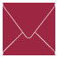 Pomegranate Square Envelope 5 x 5 - 25/Pk