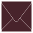 Eggplant Square Envelope 5 x 5 - 25/Pk