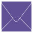 Amethyst Square Envelope 5 x 5 - 25/Pk