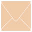 Latte Square Envelope 5 x 5 - 25/Pk