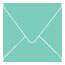 South Beach Square Envelope 5 x 5 - 25/Pk
