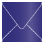 Blue Print Square Envelope 5 x 5 - 25/Pk