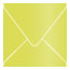 Lime Square Envelope 5 x 5 - 25/Pk