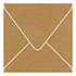 Natural Kraft Square Envelope 5 1/2 x 5 1/2 - 25/Pk