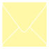 Sugared Lemon Square Envelope 5 1/2 x 5 1/2 - 25/Pk