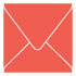 Coral Square Envelope 5 1/2 x 5 1/2 - 25/Pk