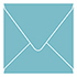 Textured Aquamarine Square Envelope 5 1/2 x 5 1/2 - 25/Pk