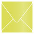 Lime Square Envelope 5 1/2 x 5 1/2 - 25/Pk