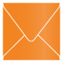 Mandarin Square Envelope 5 1/2 x 5 1/2 - 25/Pk