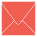 Coral Square Envelope 6 x 6 - 25/Pk