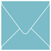 Textured Aquamarine Square Envelope 6 x 6 - 25/Pk