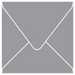 Pewter Square Envelope 6 x 6 - 25/Pk