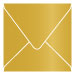 Metallic Olive Square Envelope 6 x 6 - 25/Pk