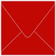 Firecracker Red Square Envelope 6 1/2 x 6 1/2 - 25/Pk