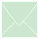 Green Tea Square Envelope 6 1/2 x 6 1/2 - 25/Pk