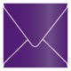Purple Square Envelope 6 1/2 x 6 1/2 - 25/Pk