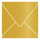 Metallic Olive Square Envelope 6 1/2 x 6 1/2 - 25/Pk