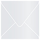 Silver Square Envelope 6 1/2 x 6 1/2 - 25/Pk
