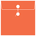 Electric Orange String-Tie Envelope 6 x 6 - 10/Pk