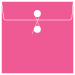 Raspberry String-Tie Envelope 6 x 6 - 10/Pk