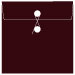 Wine String-Tie Envelope 6 x 6 - 10/Pk