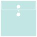 Daffy Blue String-Tie Envelope 6 x 6 - 10/Pk