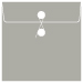 Fog String-Tie Envelope 6 x 6 - 10/Pk