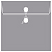 Pewter String-Tie Envelope 6 x 6 - 10/Pk