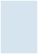Blue Feather Flat Card 3 1/2 x 5 - 25/Pk
