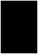 Black Flat Card 3 1/2 x 5 - 25/Pk