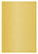 Gold Flat Card 3 1/2 x 5 - 25/Pk