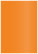 Mandarin Flat Card 3 1/2 x 5 - 25/Pk
