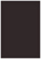 Linen Black Flat Card 3 1/2 x 5 - 25/Pk