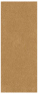 Natural Kraft Flat Card 3 3/4 x 8 7/8 - 25/Pk