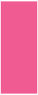 Raspberry Flat Card 3 3/4 x 8 7/8 - 25/Pk