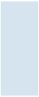Blue Feather Flat Card 3 3/4 x 8 7/8 - 25/Pk