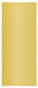 Gold Flat Card 3 3/4 x 8 7/8 - 25/Pk