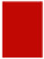 Firecracker Red Flat Paper 4 1/4 x 6 - 50/Pk