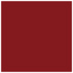 Firecracker Red Square Flat Paper 6 1/2 x 6 1/2 - 50/Pk