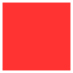 Rouge Square Flat Paper 6 1/2 x 6 1/2 - 50/Pk
