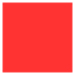 Rouge Square Flat Paper 6 3/4 x 6 3/4 - 50/Pk