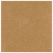 Natural Kraft Square Flat Paper 7 x 7 - 50/Pk
