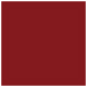 Firecracker Red Square Flat Paper 7 1/4 x 7 1/4 - 50/Pk
