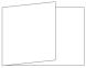 Crest Solar White Fold Away Invitation 5 x 7 - 25/Pk