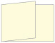 Crest Baronial Ivory Fold Away Invitation 5 x 7 - 25/Pk